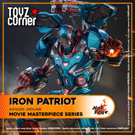 Jual Toyz Corner Hot Toys MMS D MMS D Iron Patriot Avengers Endgame Shopee