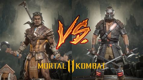 Mortal Kombat 11 Ultimate Kotal Kahn Vs Kabal Em Homenagem A Final Da