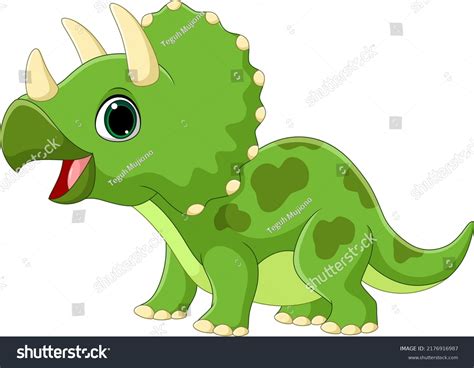 Cartoon Triceratops Images Stock Photos Vectors Shutterstock