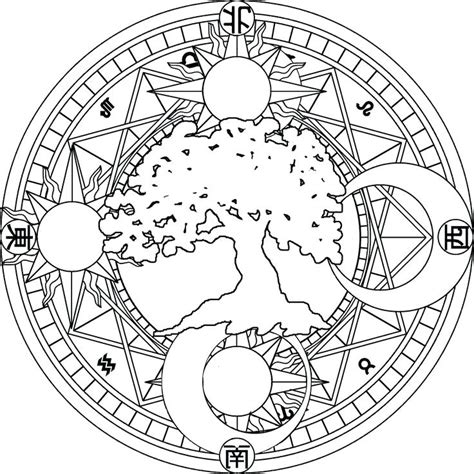 Full Moon Coloring Pages at GetColorings.com | Free printable colorings ...