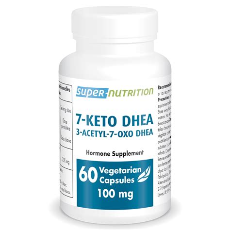 Supersmart - 7-Keto DHEA 100 mg (7-OXO-DHEA) - Weight Management Pills ...