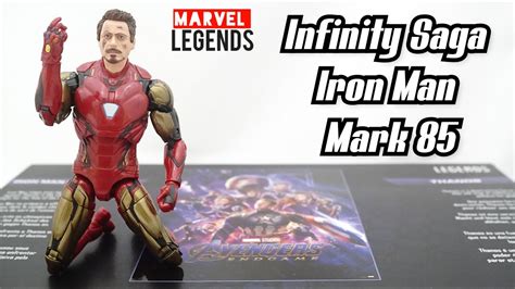 Infinity Saga Marvel Legends Iron Man Mark 85 From 2 Pack With Thanos