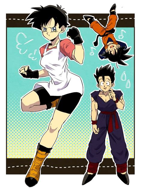 Videl Gohan Fanart Dbz Dbz Personajes De Dragon Ball Imagenes Images