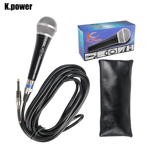 Wired All Metal Handheld Dynamic Microphone Unidirectional Cardioid