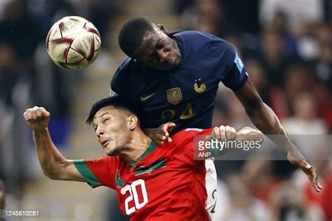 Al Khor Achraf Dari Of Morocco Ibrahima Konate Of France During