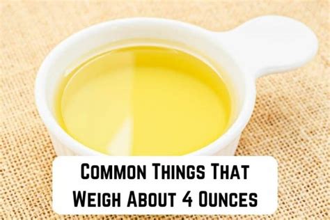 Common Things That Weigh About Ounces Pics Measuringly