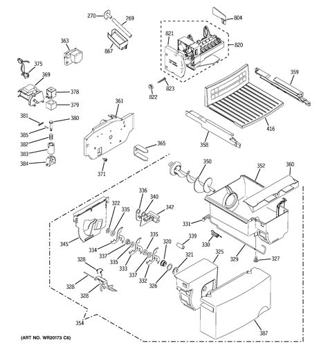 Older Model Ge Refrigerator Parts