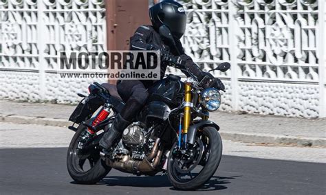 Naked Aprilia Tuono 457 Spied On Test In Europe