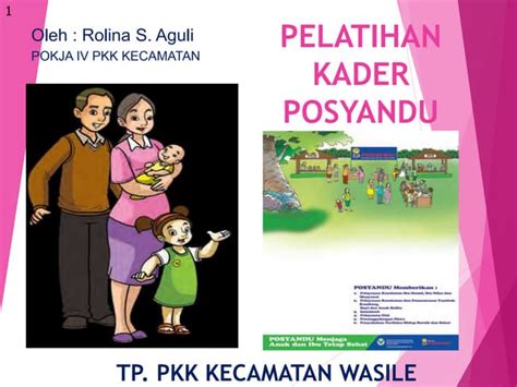 Pelatihan Kader Posyandu 2017 Ppt Ppt