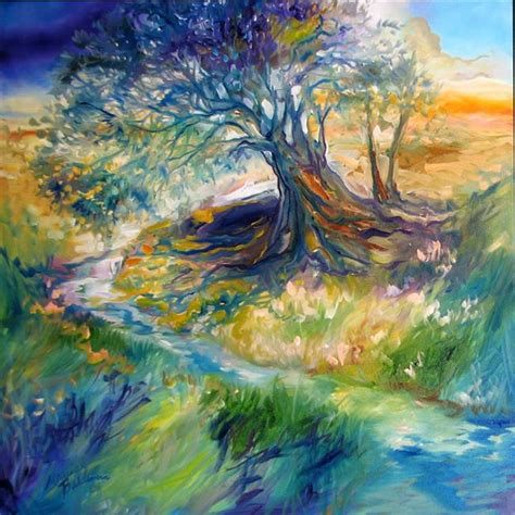 Tree And Stream Tree Of Life Series By Marcia Baldwin From Landscapes