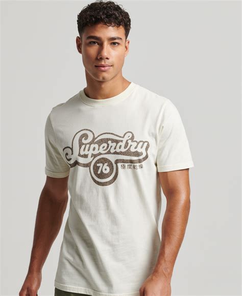 Nostalgia Script T Shirt Superdry