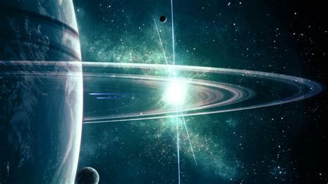 Wallpaper Digital Art Planet Earth Space Art Planetary Rings