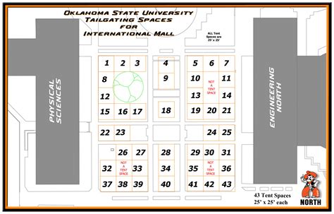 Gameday Tailgate Maps Oklahoma State University