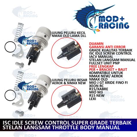 Jual BISA COD SENSOR ISC IDLE SCREW CONTROL SETELAN RANGSAM MANUAL