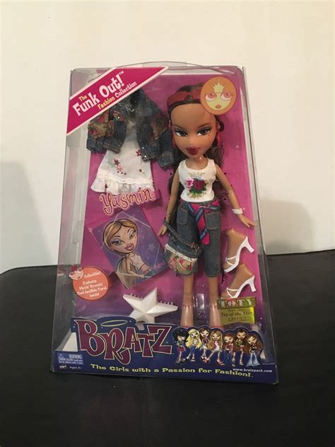 Nib Funk Out Jasmin Bratz Doll Collection Bratz Doll Dolls Fashion Dolls