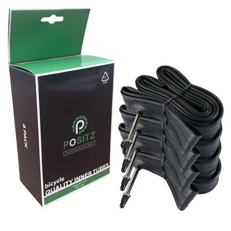 Positz Value Pack 2x Road Bike Performance Tyres And 4x Inner Tubes