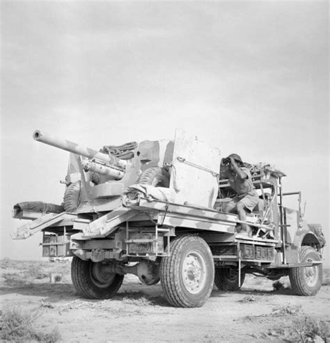 Western Desert 31 May 1942 A British Commonwealth Truck Mounting A 6