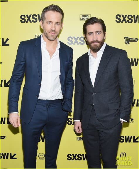 Ryan Reynolds And Jake Gyllenhaal Suit Up For Life Premiere At Sxsw