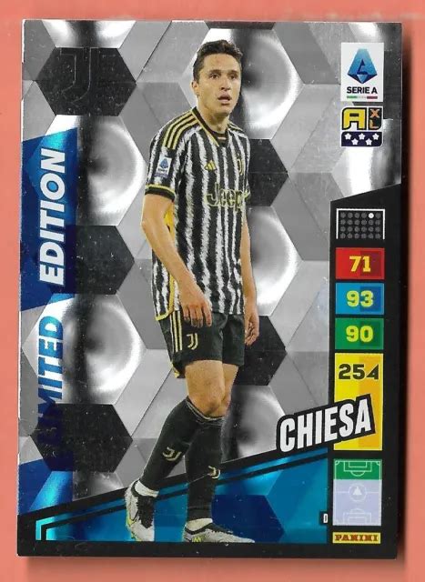 PANINI CALCIATORI ADRENALYN 2023 24 CARD N LE FEC Federico Chiesa