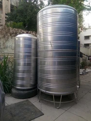 Go Green RO PLANT 800 Litre Vertical SS Water Tank At Rs 9600 Piece In