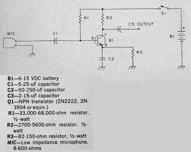 Preamplificador Para Micr Fono Din Mico Cir S