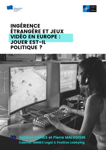 Ing Rence Trang Re Et Jeux Vid O En Europe Jouer Est Il Politique