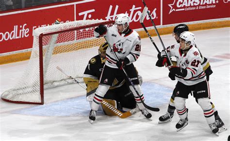 Icedogs Blank Fronts For First Win Bp Sports Niagara