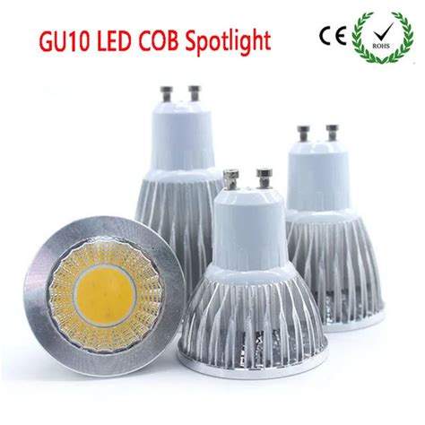 1pcs Super Bright 9w 12w 15w Gu10 Cob Led Bulb 110v 220v Dimmable Led