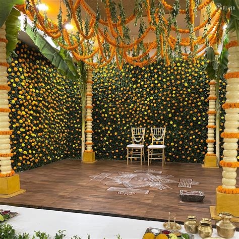 South Indian Wedding Stage Decoration Photos | Shelly Lighting