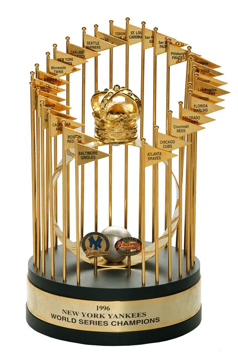 Lot Detail 1996 New York Yankees World Series Trophy Start Of Modern