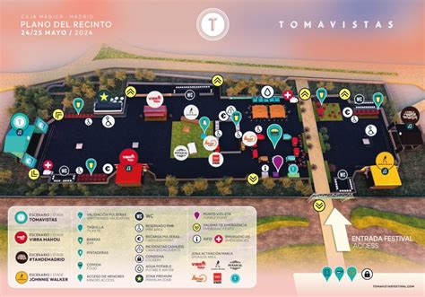 Gu A Del Tomavistas Horarios Mapa Y Transporte Del Festival