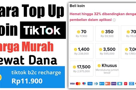 Cara Top Up Koin Tiktok Murah Dan Praktis Suara Merdeka