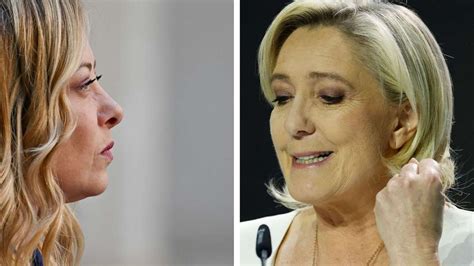 Le Pen Will Mit Meloni Zweitgr Te Fraktion Schmieden