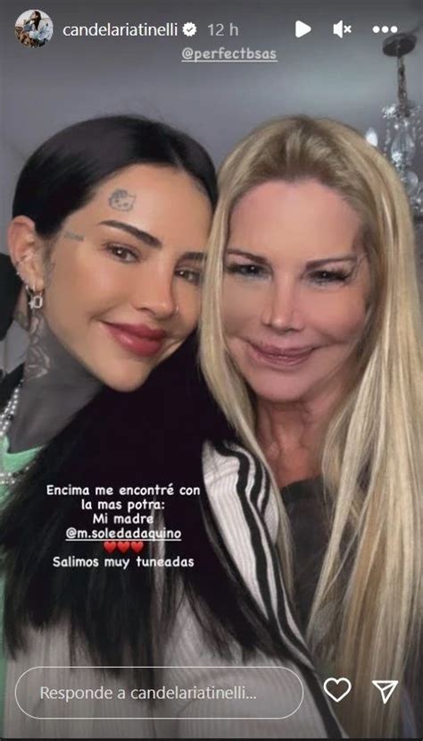 Cande Tinelli Mostr El Nuevo Look Que Se Hizo Junto A Su Mam Caras