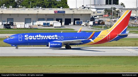 N Z Southwest Airlines Boeing By Richard Rafalski