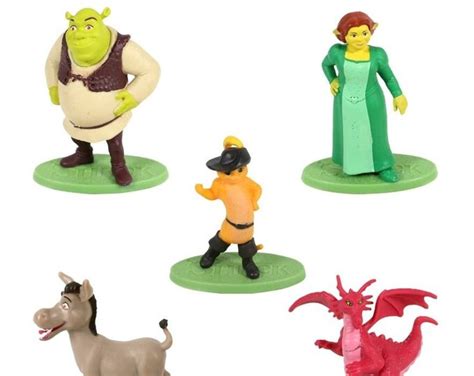 Shrek Cake Toppers Shrek Cupcake Toppers Shrek The 3rd Cupcake Toppers