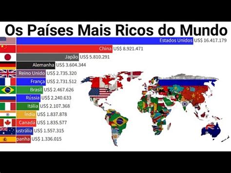 Os Pa Ses Mais Ricos Do Mundo Youtube