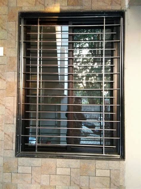 Glossy Silver Stainless Steel Window Frame At Rs Square Feet In New