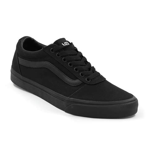 Tênis Vans Ward Canvas Preto Preto