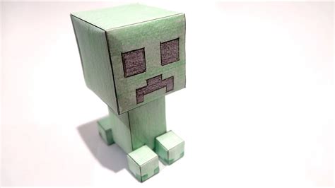 How To Make Minecraft Creeper Diy Fun Craft Youtube