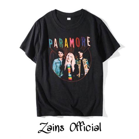 Jual KAOS VINTAGE Band Paramore DISTRO Baju BAND METAL PARAMORE Trend