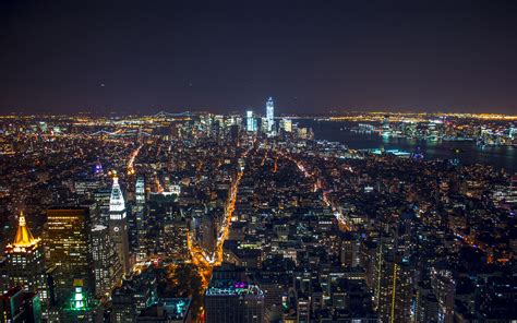 NYC at Night Wallpaper (71+ pictures) - WallpaperSet