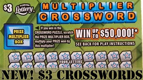 NEW 3 Multiplier Crosswords YouTube