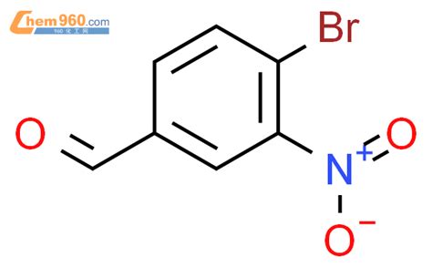 163596 75 64 溴 3 硝基苯甲醛化学式、结构式、分子式、mol、smiles 960化工网