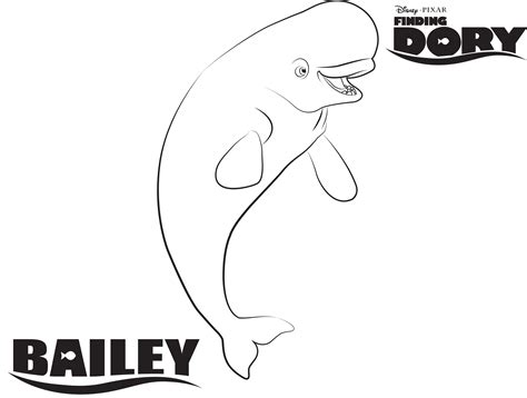 Gambar Disney Finding Dory Coloring Pages Sheet Free Printable Color