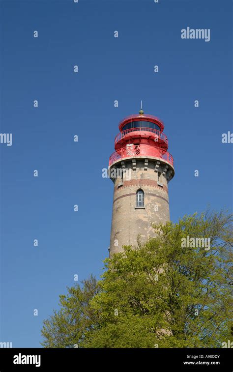 Kap Arkona Lighthouse Island Of Ruegen Germany Stock Photo Alamy