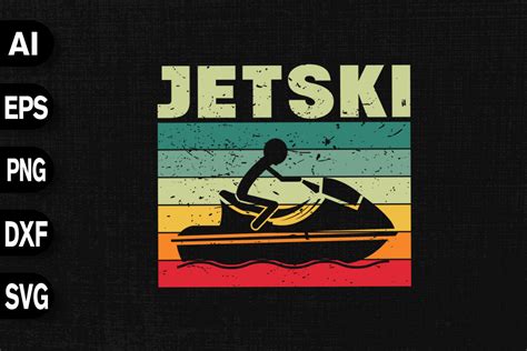 Vintage Jet Ski Graphic By Svgdecor · Creative Fabrica