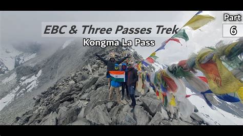 Everest Base Camp Trek 3 Passes Trek Nepal 4K Chukhung Kongma La