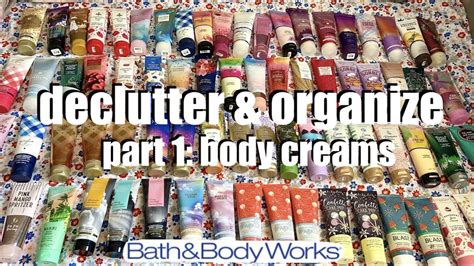 Declutter And Organize My Bath And Body Works Collection Part 1 Body