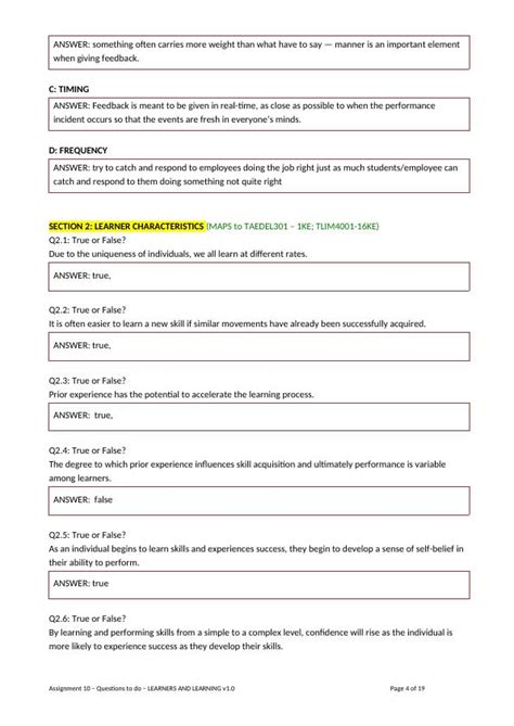 Instructional Techniques 2 Learners And Learning Written Assessment